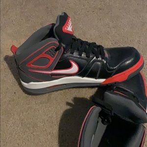 Nike Air Flight Flacon Black and Red Sneaker